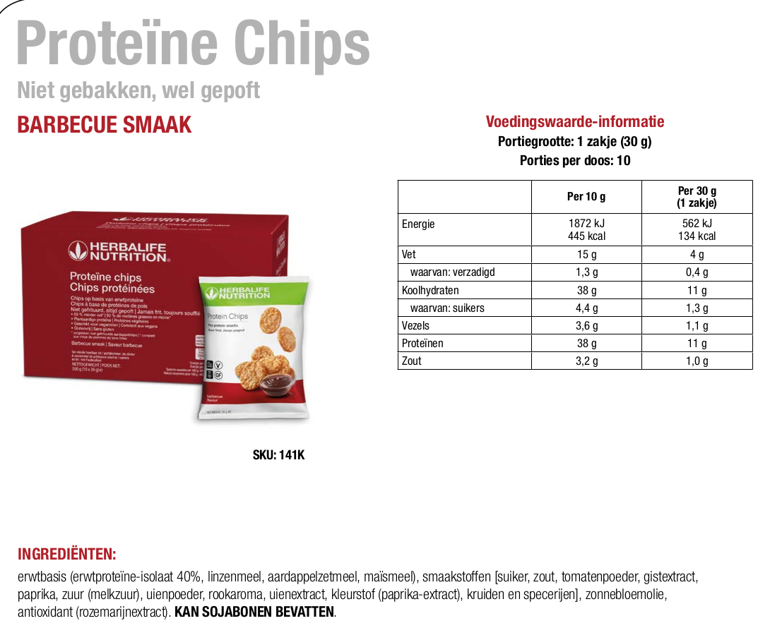 Herbalife-Proteïne-chips-barbecue-smaak-voedingswaarden